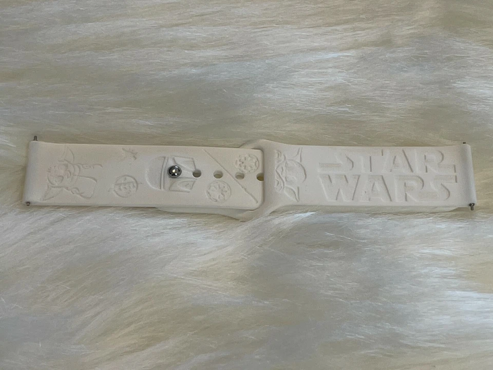 Comp de silicona grabado de esquí con correa de reloj Samsung Galaxy (Star Wars Mandalorian) Foto 3 de 4