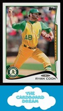 Ryan Cook 2014 Topps #243 Oakland Athletics Baseball Card