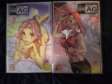 AG Super Anthology Comics Erotic Manga Comic Issue 44 & 45 Vintage 2006 ICARUS