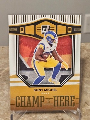 2022 Donruss The Champ Is Here #CIH-14 Sony Michel