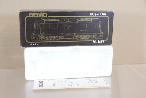 BEMO 1260 SPUR HOm LEERKARTON für FURKA OBERALP Ge 4/4 Lok ab 81 | Zustand: New