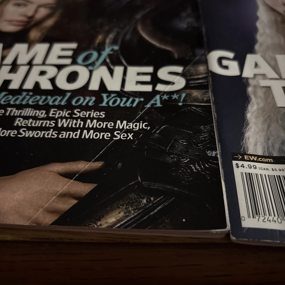 ENTERTAINMENT WEEKLY Magazine March 2012 1199 Game of Thrones Collector’s Covers - Image 4 of 4