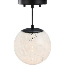 Designers Fountain D282M-SF-MB Circo Semi-Flush Mount Matte Black