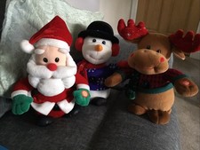 Interactive Dancing Christmas plushes Blenfield  rare