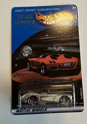 2001 the wild weekend of hot wheels East Coast Convention, 58 Corvette silver