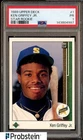 1989 Upper Deck Star Rookie #1 Ken Griffey Jr Mariners RC HOF PSA 1 PR