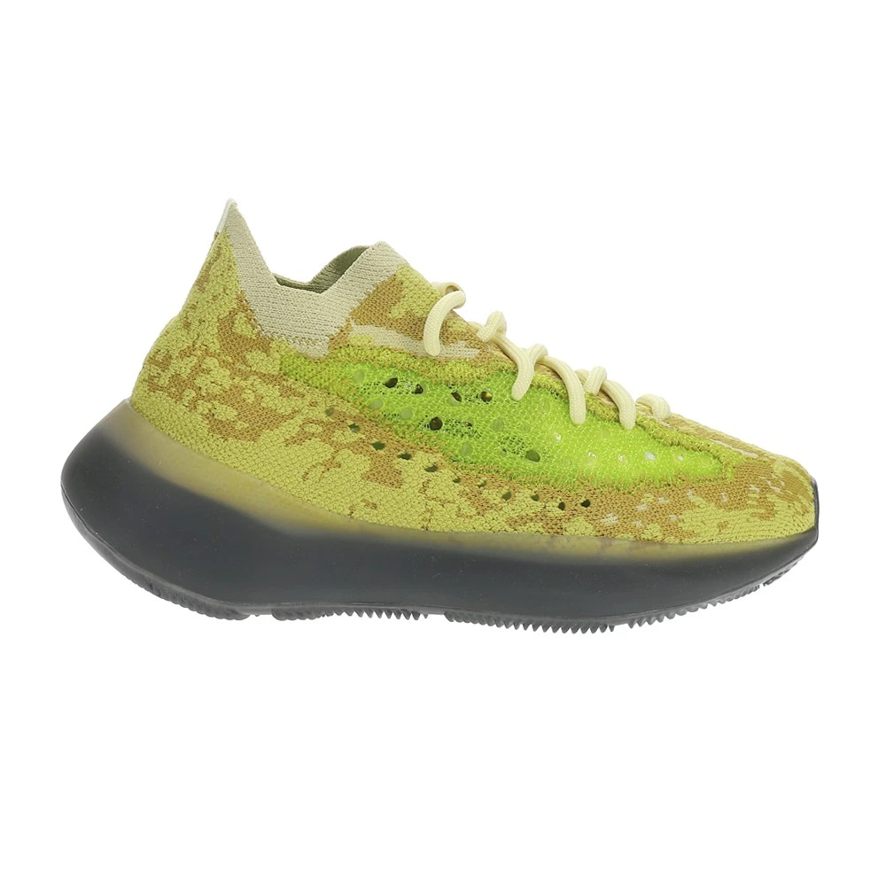 adidas Yeezy Boost 380 Lace Up Mens Yellow Sneakers Casual Shoes FZ4990