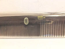 Vintage 8.5" Pivot Point 246 Professional Hairstylist Comb Brown Large Comb