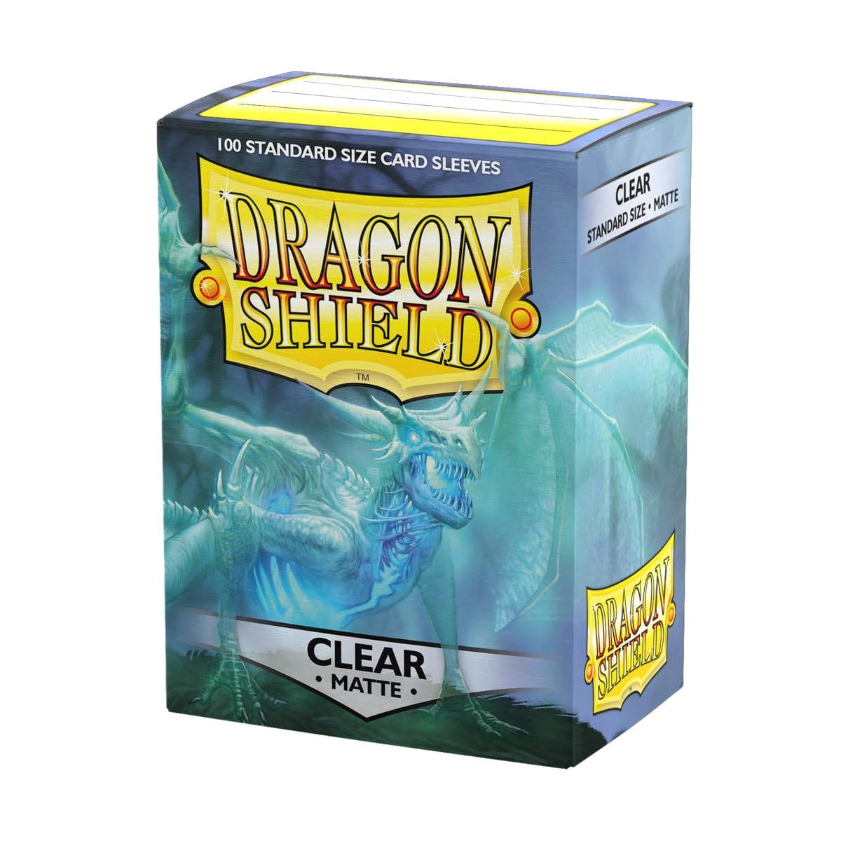 Dragon Shield 11001 Clear Matte Standard Size Card Sleeves x100 - New & Sealed