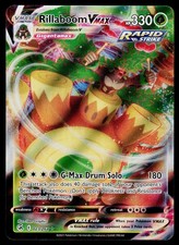 Rillaboom VMAX Fusion Strike 023/264 Holo Ultra Rare Pokemon Card