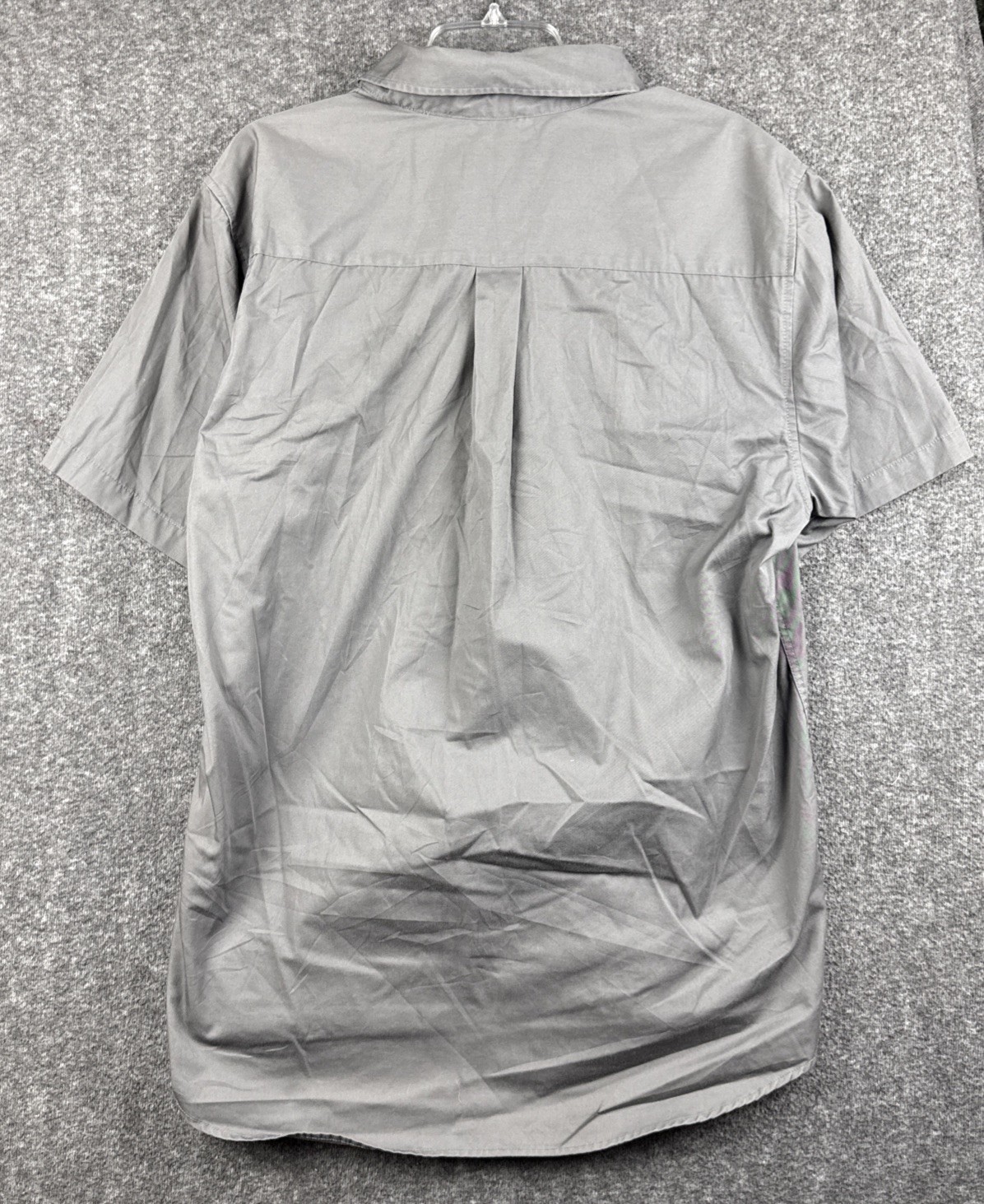 DIXXON Workforce Form and Function Gray Button Up… - image 8