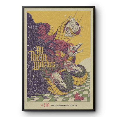 All Them Witches in Paris FR June 29 2026 Poster