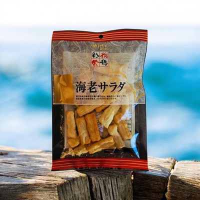 TOYO SEIKA Naho Ebi(Shrimp) Flavor Japanese Rice Crackers, 42g - Packs of 1
