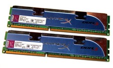 Kit RAM DDR3 4 GB (2x2 GB) PC3-12800 1,65 V CL9 Kingston KHX1600C9D3K2/4GX HyperX