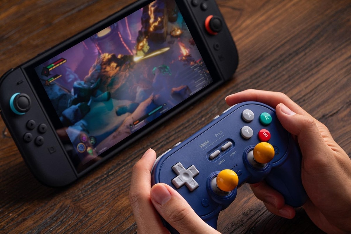 8BitDo Pro 3 Bluetooth Gamepad - Gray | eBay