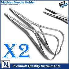 Orthodontic Mathieu Slim Line Needle Holder Forceps Ligature Pliers Narrow Tip