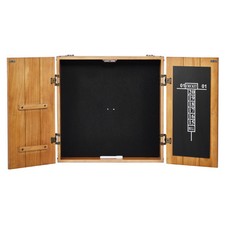 Uimoso Solid Wood Dartboard Cabine Official Size Dartboard Not Included 
