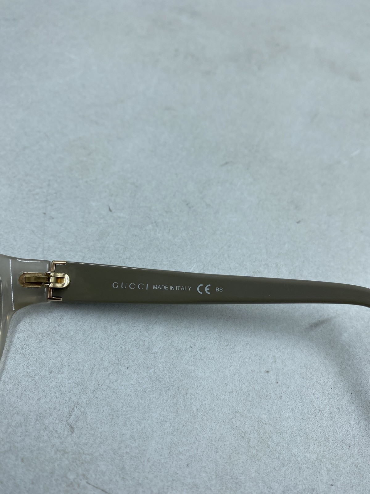 Gucci GG Clear Pattern Rectangle Eyewear Glasses - image 7