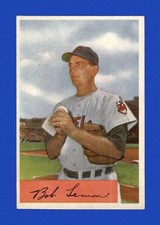 1954 Bowman Set-Break #196 Bob Lemon EX-EXMINT *GMCARDS*