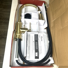 Pfister GT529-TDBG Port Haven 1.8 GPM Deck Mounted Pull Down Kitchen Faucet GOLD