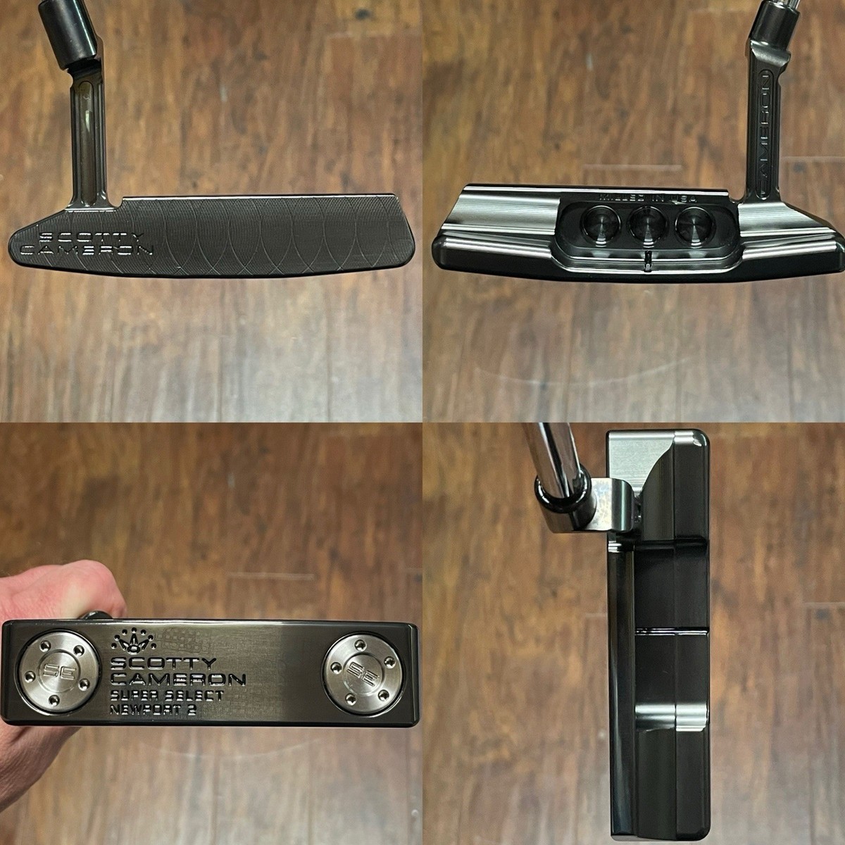 Scotty Cameron Super Select Newport 2 Putter - LH - Xtreme Dark