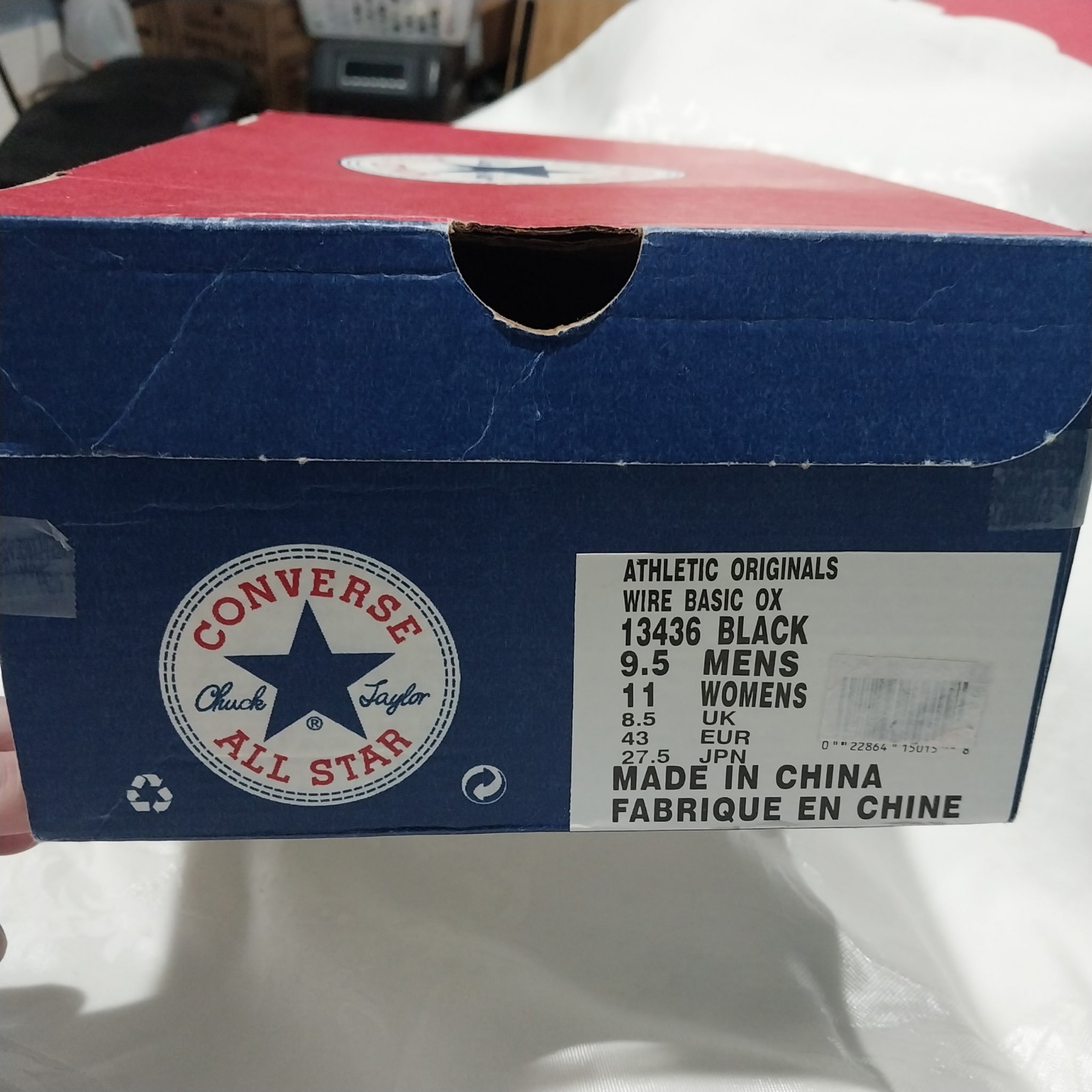 Converse ALL STAR Vintage Wire Basic OX 13436 Bla… - image 15