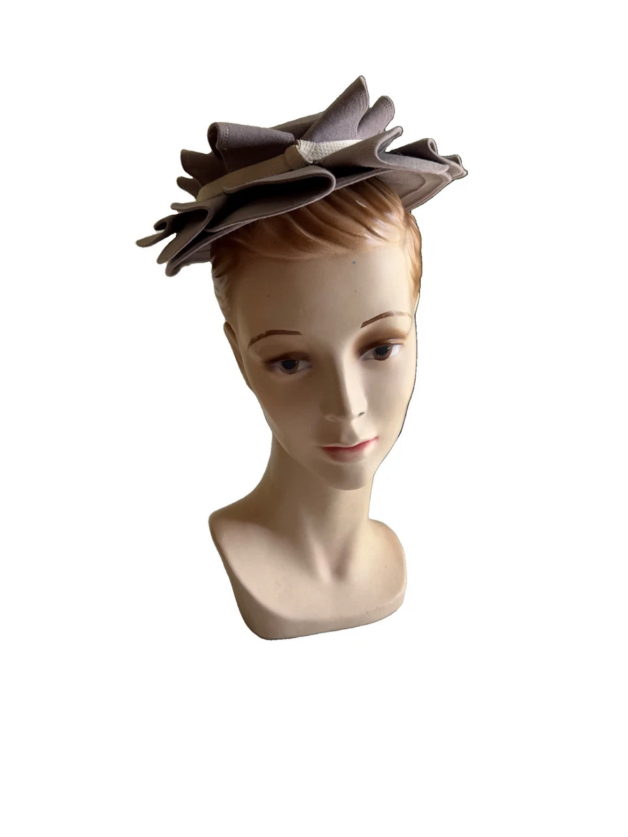 Gray 1940s Vintage Hats for Women for sale | eBay display picture 3