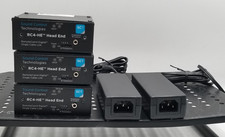 LOT OF 3 Sound Control Technologies RC4-HE Head End RemoteCam4 Receiver