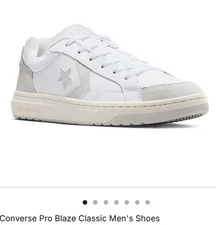 Converse Pro Blaze Classic Men's Size 8 White Fossilized Sneakers A09850C