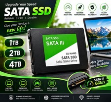 4TB SSD Sata Hard Drive Disk Sata3 High Speed Hard Disk Internal Solid State Dri