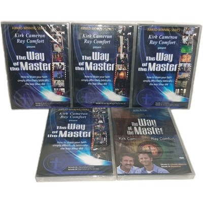 #ad The Way Of The Master 5 DVD Lot Kirk Cameron Episodes 9 10 14 15 16 25 26 33 34 $17.39