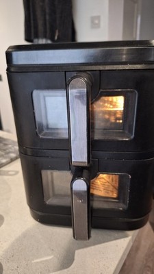 SWAN Twin Stack Air Fryer 11L 2 x 5,5L Körbe - Oberkorb funktioniert jetzt