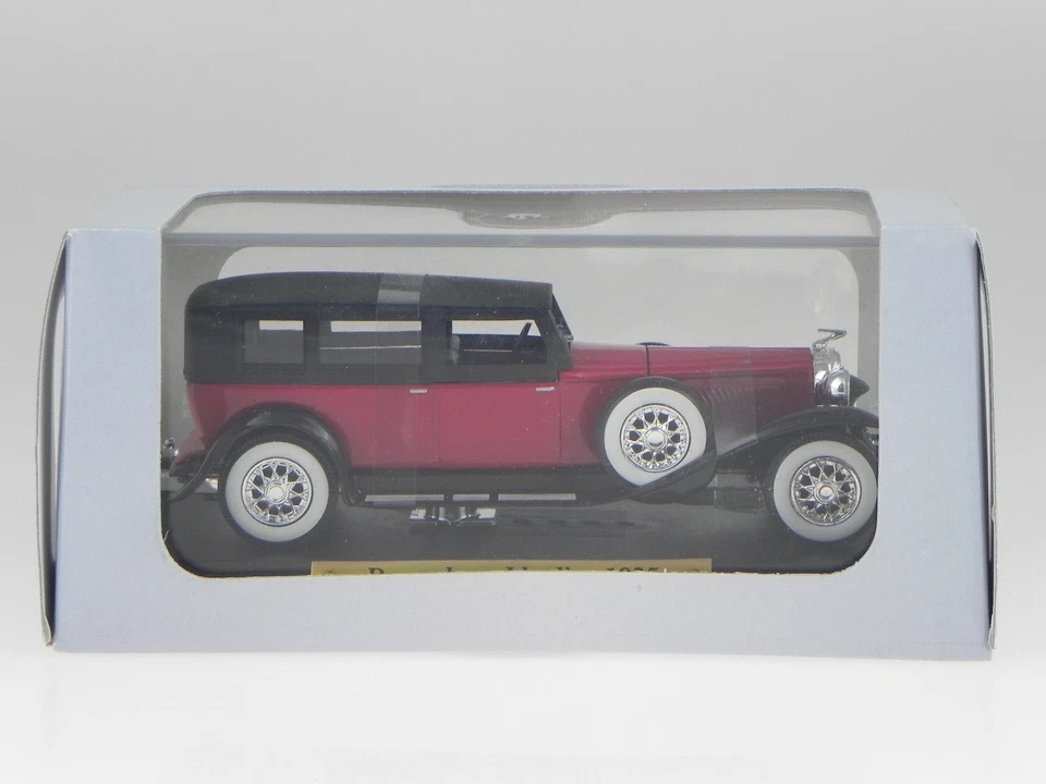 Duesenberg J Berline red 1935 diecast model car Solido 1/43 - Image 4 of 4