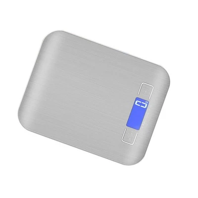 5kg/1g Digital Stainless Steel Kitchen Scale Multifunction Food Scale for Home - Image 1 of 4