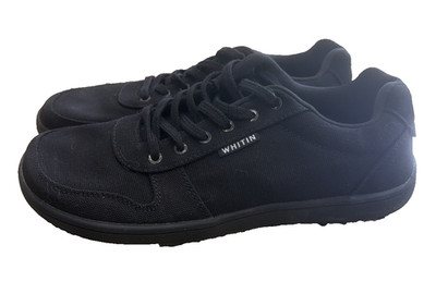 WHITIN Women's Wide Canvas Minimalist Barefoot Shoes Zero Drop Sole Casual Sneak