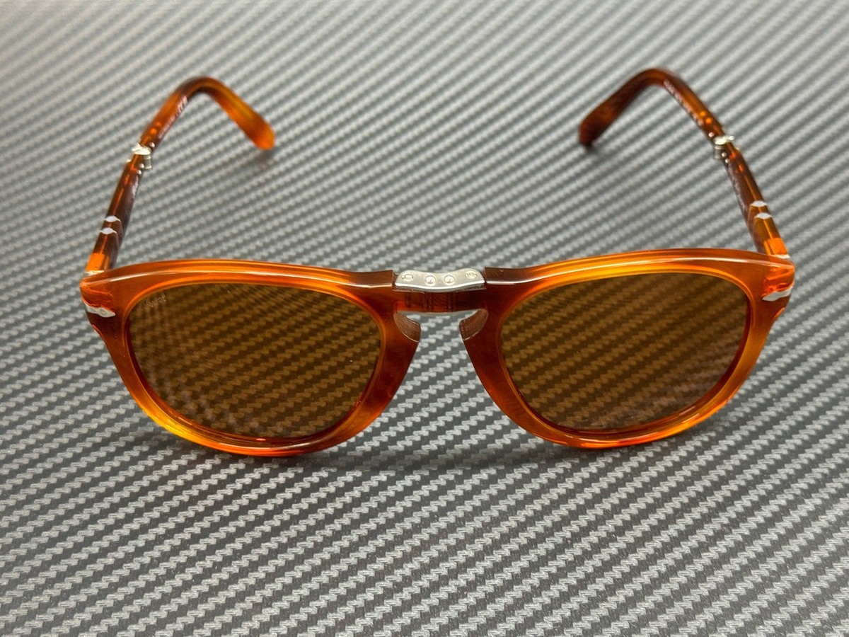 PERSOL PO0714SM 96 73 Terra Di Siena Brown Unisex 54 mm Steve