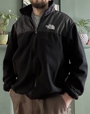 The North Face Windstopper Fleece Jacket Black Full Zip Summit Series Large