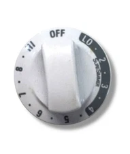 Kenmore Range Control  Knob White SURESIMMER KIP5B05 Replacement