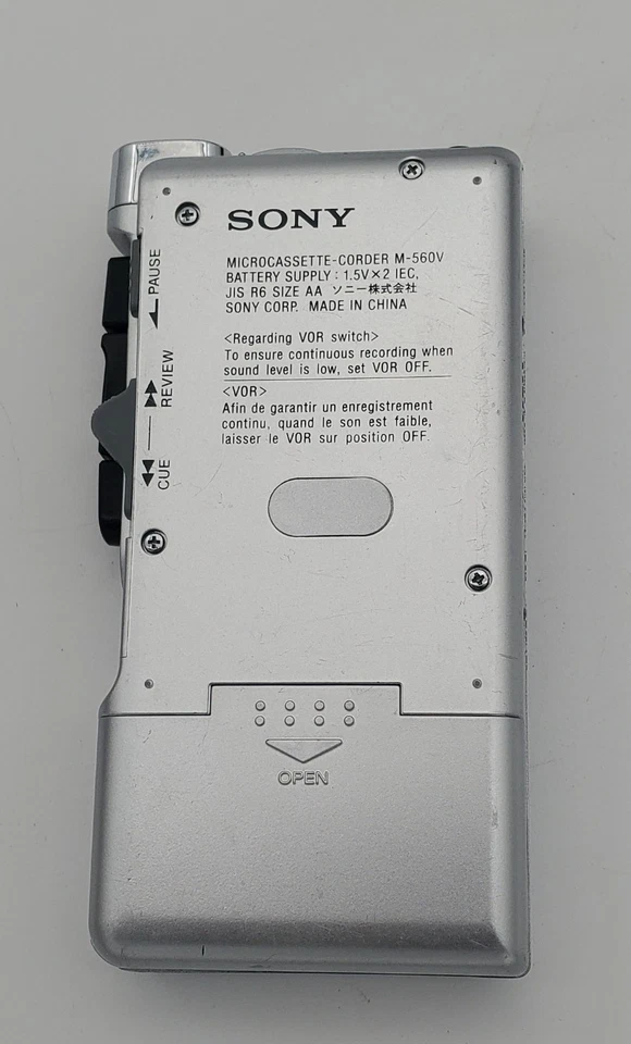 Microcassete Sony Walkman WM-FX321/Sony M-560V/Sony Discman D-131 - LOTE de 3 - Imagem 4 de 4