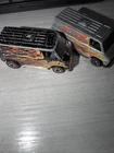 hot wheels redline Two Van With Flame