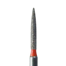 Microcopy 1512.8F NeoDiamond FG 862.012 Flame Fine Grit Diamond Burs 25/Pk