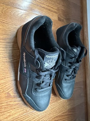 Size 8.5- Reebok Workout Plus Black