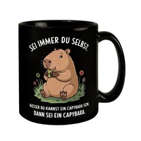 Capybara Motivation Tasse - Sei Immer Du Selbst