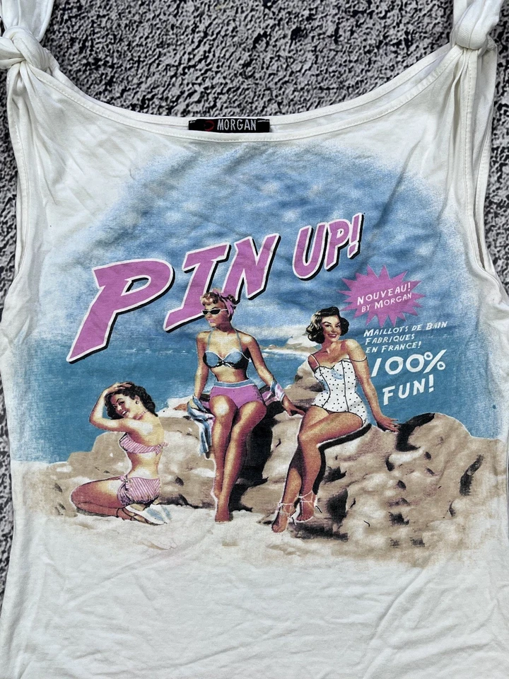 Morgan de Toi Vintage Tank Top Women's (Size S) - Image 2 of 4