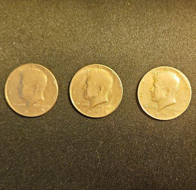 1974 Kennedy Half Dollar 50C Philadelphia Business Strike Copper KM#202. Lot 3