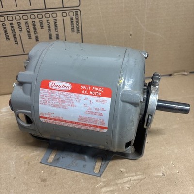 Dayton 5K283B 1/2 HP Split Phase Motor 115 V 60 Hz #2R4