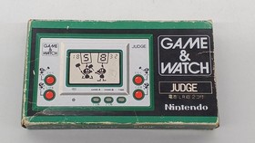 Nintendo Game & Watch Judge JUDGE Retro Handheld From Japan A1828