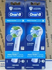 Oral-B Precision Clean X Electric Toothbrush Replacement Brush Heads 6-Pack