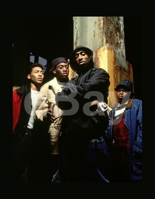 Juice (1992) Tupac Shakur, Khalil Kain, Omar Epps, Jermaine Hopkins 16x12 Photo