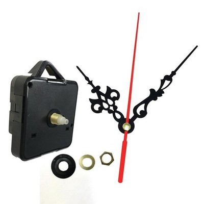 Quarz-Uhrwerk Wanduhr Schleichend Lautlos Leise Tickend Zeigersatz Alu Ticken De